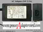 24V 2.3A Barrel 5.5/2.5mm IEC C14 230990-001 REV:A ADP-51BB REV:FO