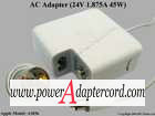 24V 1.875A 45W (2-prong) A1036 ADP-45ZH V85 PSCV450140 - Click Image to Close