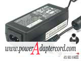 19V 2.1A Barrel 5.5/2.5mm 2-Prong DA-40B19 NEW Power AC Adapter - Click Image to Close