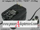 9V 1A Barrel 4.7/1.7mm US 2-Pin Plug AM-0901000AM41 "Brand NEW" - Click Image to Close