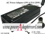 19V 6.32A Barrel 5.5/2.5mm 3-Prong ADP-120ZB BB NEW Power AC Adapter