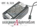 48V 0.52A Barrel 5.5/2.1mm IEC C14 FSP025-1AD207A NEW Power AC Adapter