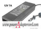 12V 7A Barrel 5.5/2.5mm IEC C14 FSP084-DMAA1 NEW Power AC Adapter