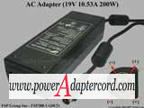 19V 10.53A 4-Pin DIN 2-Prong FSP200-1ADE21 9NA2000100 NEW Power AC Adapter