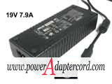 19V 7.9A 4-Pin DIN 3-Prong NEW Power AC AdapterPA-1121-02 - Click Image to Close