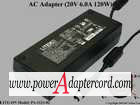 20V 6A 120W 4-Pin DIN 3-Prong PA-1121-02 76-011200-20