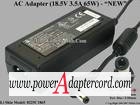 18.5V 3.5A Barrel 5.5/2.5mm 2-Prong 0225C1865 NEW Power AC Adapter - Click Image to Close