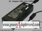 20V 6A 120W 4-Pin DIN 3-Prong 0227A20120 - Click Image to Close