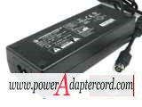 24V 5.42A,4-Pin DIN 3-Prong 0227B24130 NEW Power AC Adapter