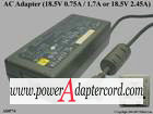 18.5V 0.75A/1.7A or 18.5V 2.45A (2-prong) ADP74 - Click Image to Close