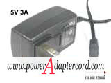 NEW CUN.INC 5V 3A Barrel 5.5/2.1mm US 2-Pin Plug EMSA050300 EMSA050300K-P5P-SZ-C1 US NEW Power AC Adapter