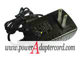 12V 2A Barrel 2.5/0.7mm US 2-Pin Plug 1202B NEW Power AC Adapter - Click Image to Close