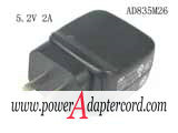 5.2V 2A US 2-Pin Plug AD835M26 36200342 - Click Image to Close