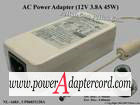 12V 3.8A 45W Round Barrel (1.7/4.8mm) (IEC C14) NL-A60J UP06031120A - Click Image to Close