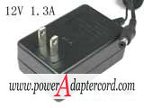 12V 1.3A Barrel 5.5/2.1mm US 2-Pin Plug SA115B-12 NEW Power AC Adapter - Click Image to Close