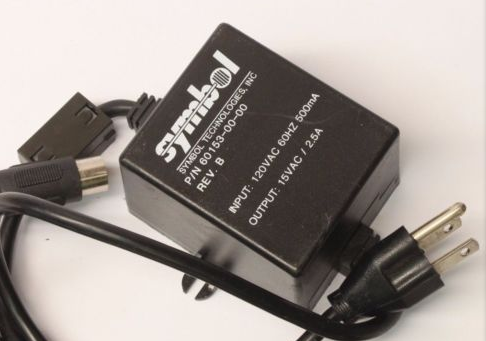 NEW Symbol 60153-00-00 Output 15VAC 2.5A for Barcode Scanner AC Adapter Power Supply - Click Image to Close