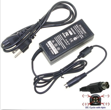 NEW Planar PL171M-BK LCD Monitor for 4 Pin 12V AC Power Adapter Charger Supply Cord