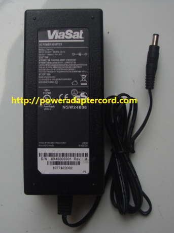 Brand NEW GENUIN VIaSat 1077422 AC DC Adapter POWER SUPPLY - Click Image to Close