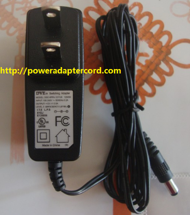 Brand NEW GENUINE DVE DSC-6PFA-12 FUS 120050 AC DC Adapter POWER SUPPLY