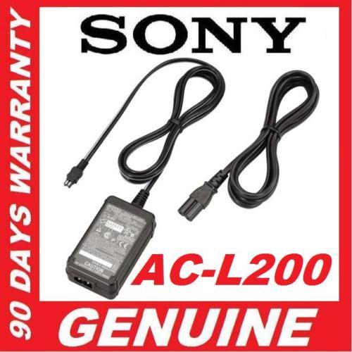 Sony Original AC-L200 8.4V 1.5A AC Adapter For AC-L200P AC-L25B AC-L25C AC-L25 AC-L200F DCR-SR100 DCR-SR40 DCR