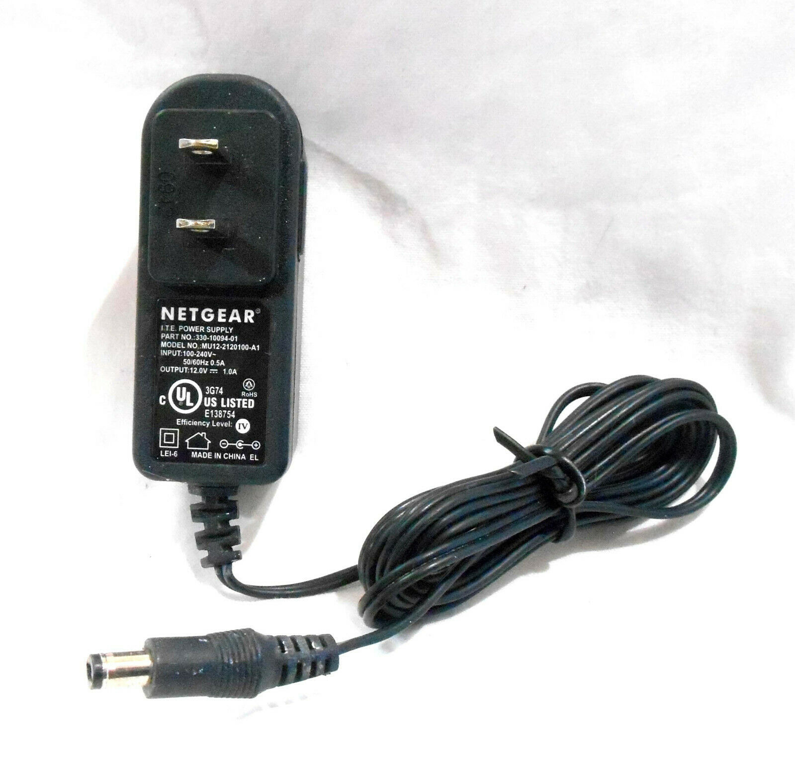 *100% Brand NEW* Netgear 330-10094-01 MU12-2120100-A1 AC Adapter ITE Power Supply Free shipping!