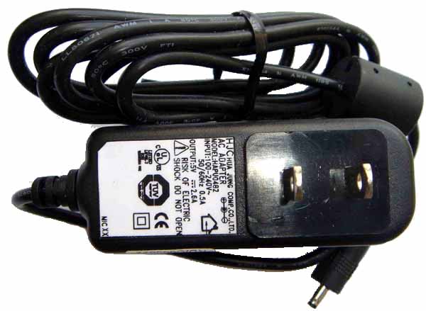 HJC HAPU0482 5V 2.6A AC Adapter Power Supply for PDAs