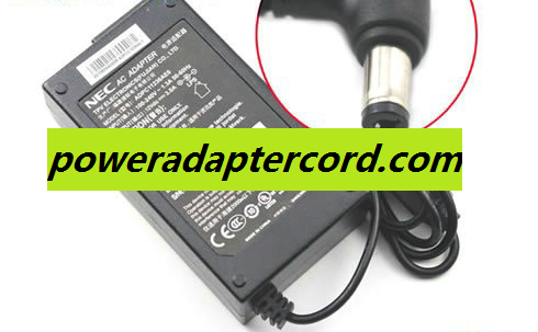 NEC 12V 3A for 273826A0008 ADPCC1236ALT ADPC11236AE6 Ac Adapter - Click Image to Close