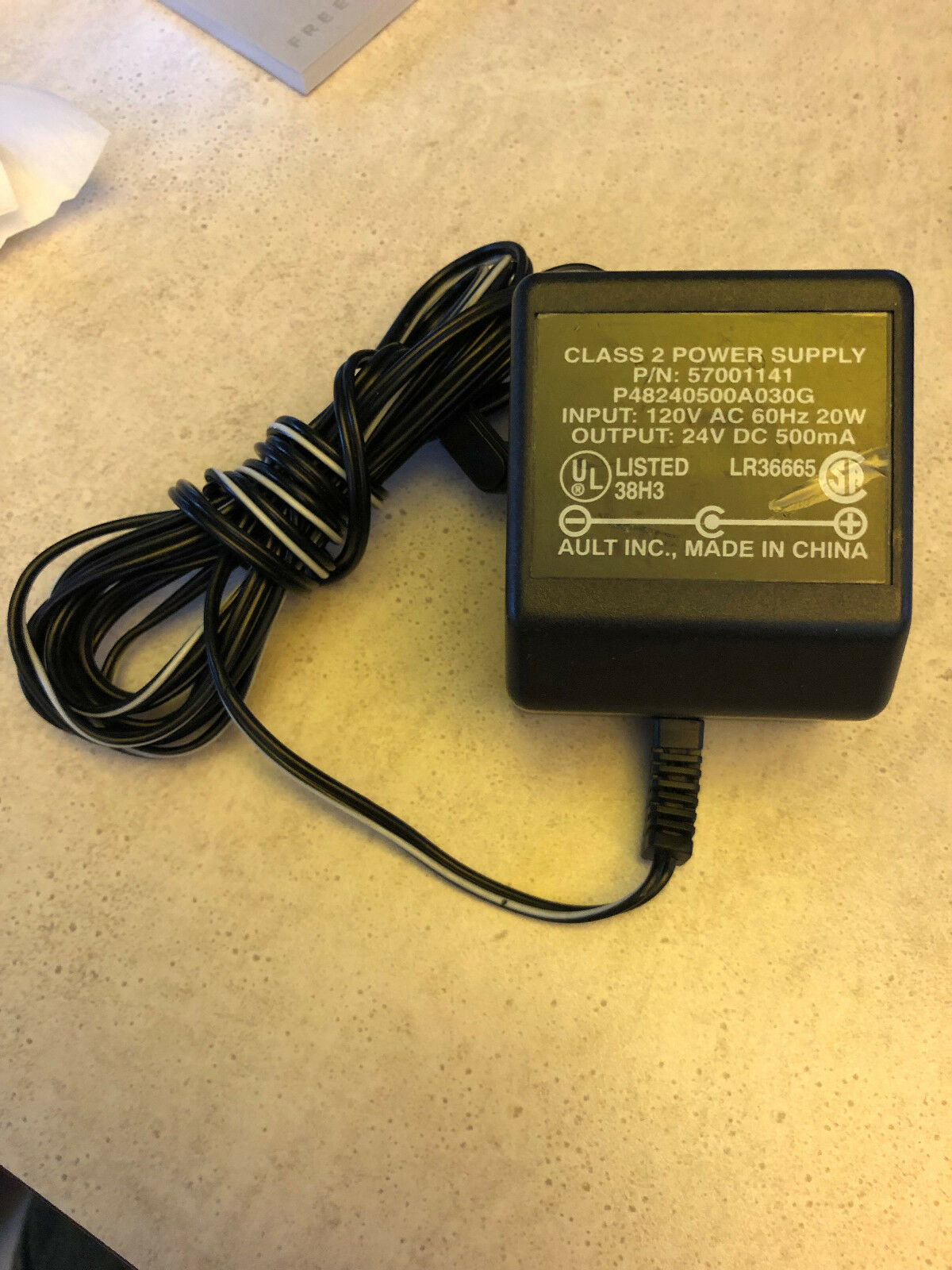 FITE ON UL Listed AC/DC Adapter For HoMedics ADT-1 - 12V 1.2A Power Cord Replacement
