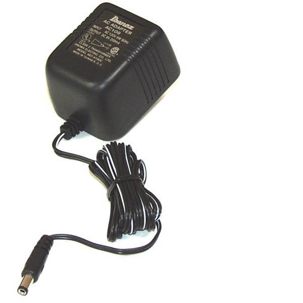 Ibanez AC109 AC Adapter 9V 0.2A Power Supply For Ibanez Soundtank pedals Guitar and Tube Screamer Guitar