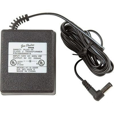 Dunlop Pedals ECB-03 AC Adapter 9V 200mA Power Supply For many Dunlop guitar and Bass effects pedals Brand New