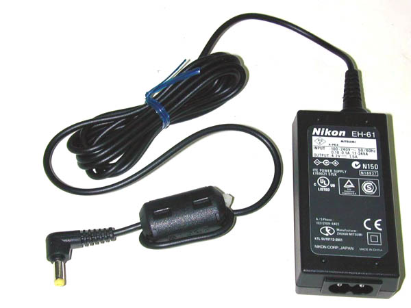 Nikon Genuine Original EH-61 AC Adapter 4.2V 1.5A For Coolpix 2100 3100 SQ 25609 Digital Cameras