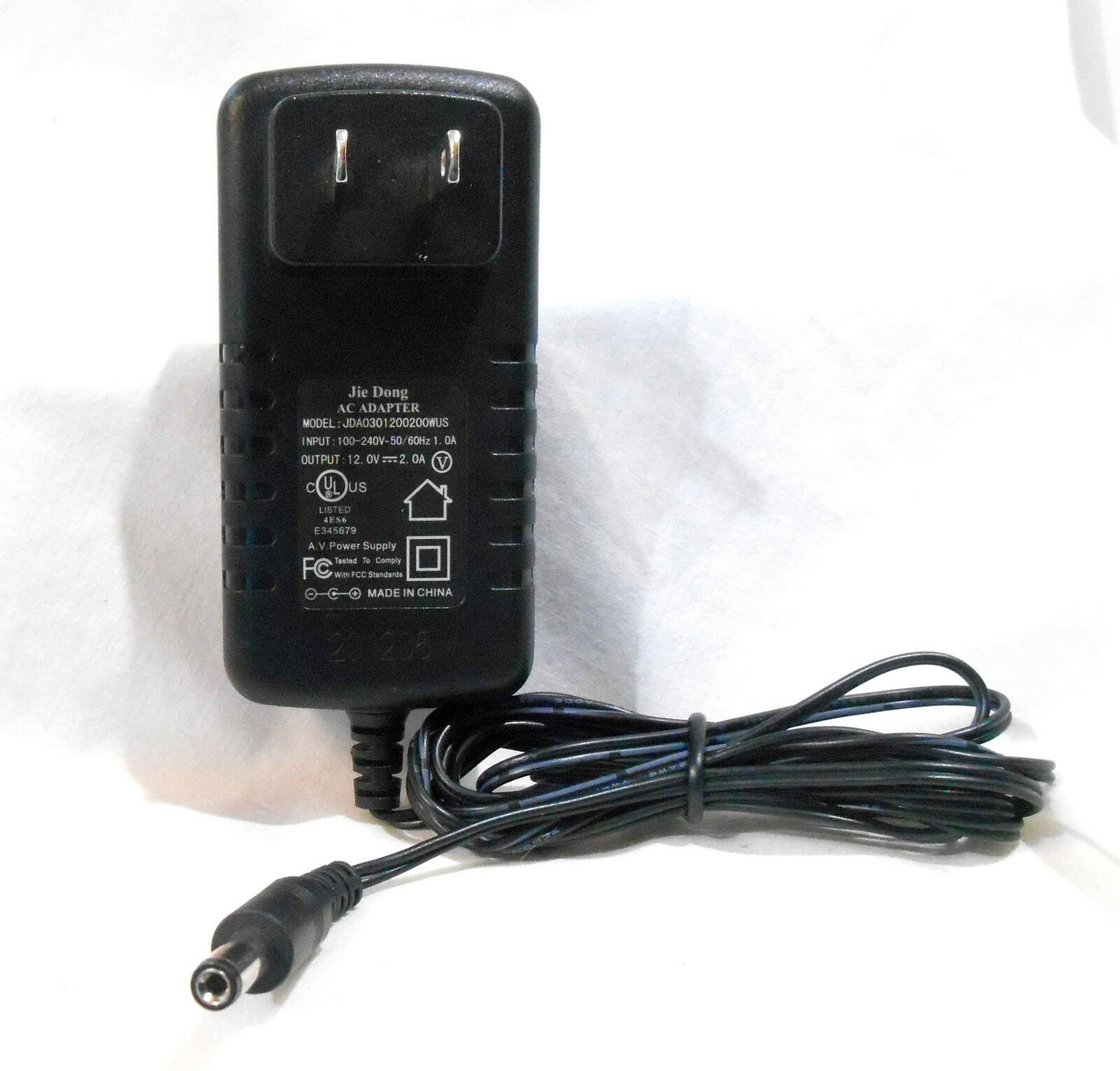 *Brand NEW* Jiedong Electron 12V 18W JDA00301200200W Charger AC Adapter Power Supply Free shipping! - Click Image to Close