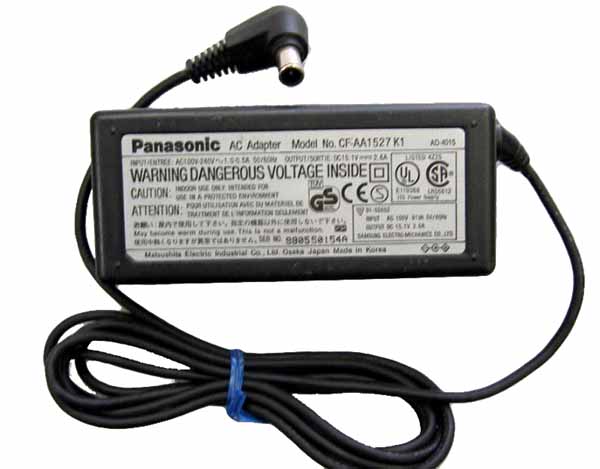 Panasonic Genuine Original CF-AA1527 AC Adapter Power Supply 15.1V 2.6A 40W For Toughbook CF-P1 PDA Brand New - Click Image to Close