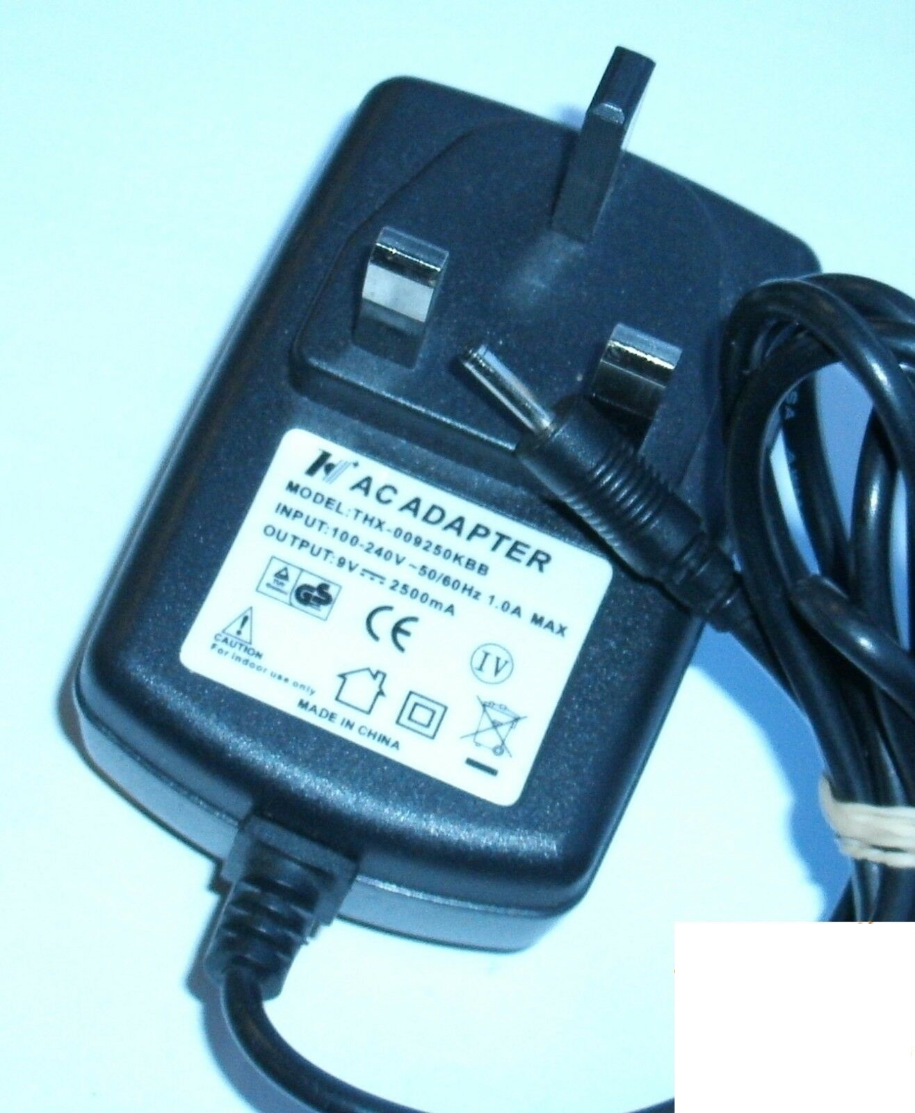 *Brand NEW* THX 9V 2500mA AC ADAPTER THX-009250KBB AC ADAPTER Power Supply - Click Image to Close