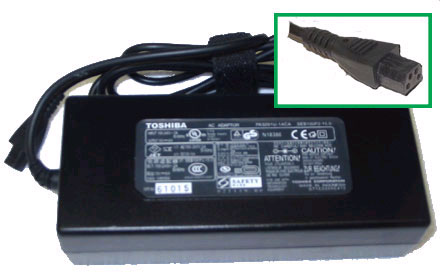 TOSHIBA PA3237U-1ACA 15V 8A 120W Ac Adapter for PA3237U-2ACA PA3237 PA3237U Satellite A20 A25 A40 A45 Qosmio G