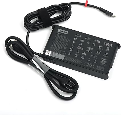 Original Replacement for Lenovo 20V 6.75A 135W USB C AC Adapter for ThinkPad P16 Series-P16s G1, ThinkPad T16