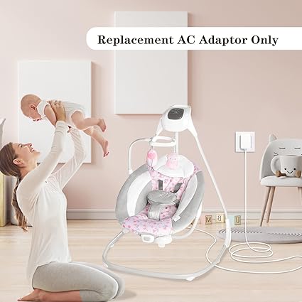 Baby Swing Power Cord USB,Baby Swing Charger USB,Compatible with Ingenuity Swing for InLighten,InLighten Sooth