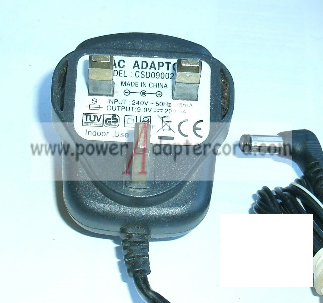 *Brand NEW*9V 200mA AC ADADPTOR CSD0900200G POWER SUPPLY